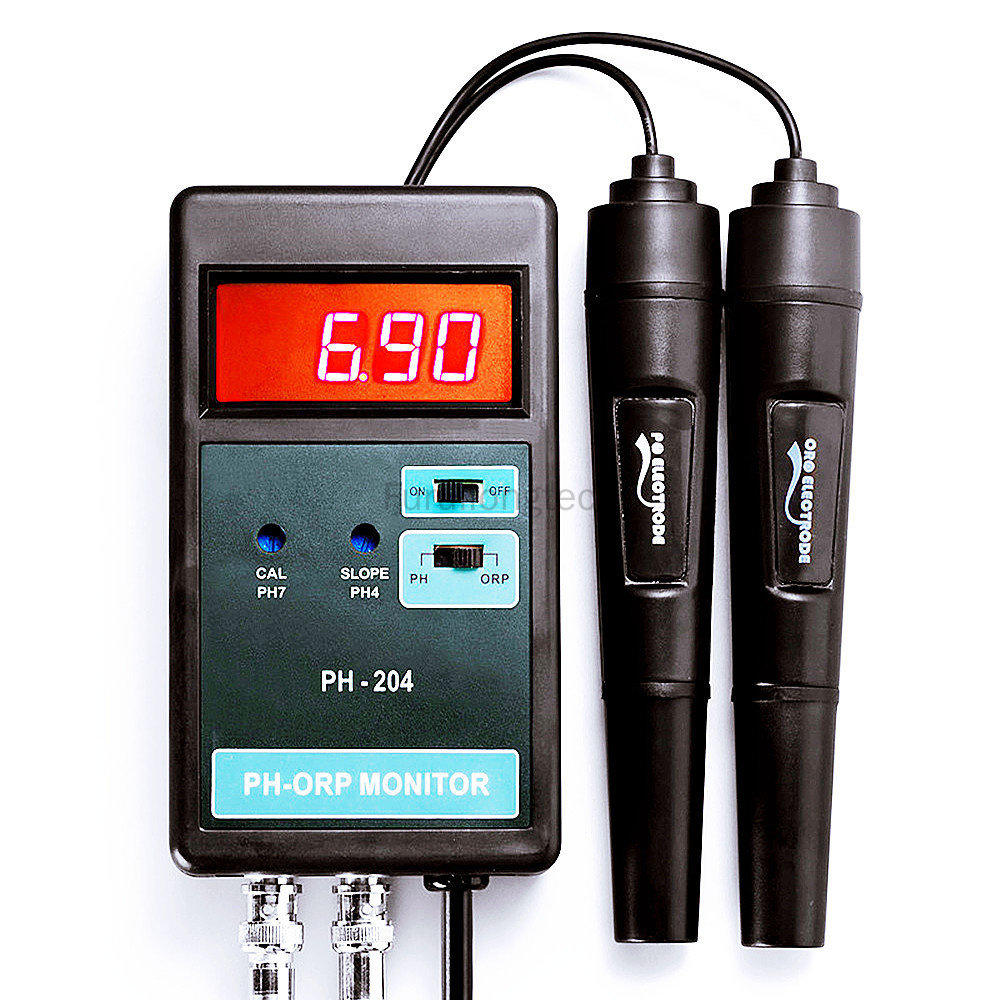 Aquarium Fish In Online - PH-204 Digitale PH/ORP Meter Temperatuurregeling Monitor