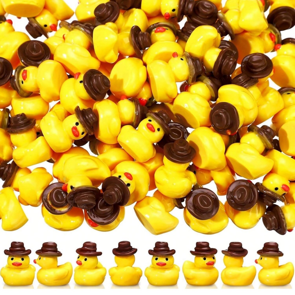 Aquarium Fish Small - 50 stuks mini hars cowboy eendjes