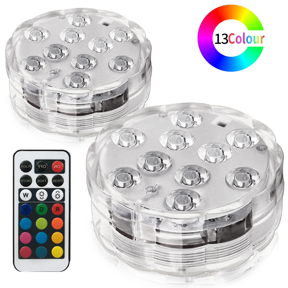 Aquarium Fish Rainbow - Duiklamp 13 sub waterdichte zwembadlamp aquariumlamp