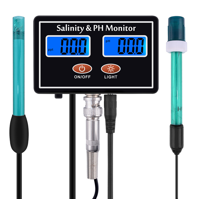 Aquarium Fish In Online - Online PH- & Salinitetsmeter 2-in-1 Aquarium