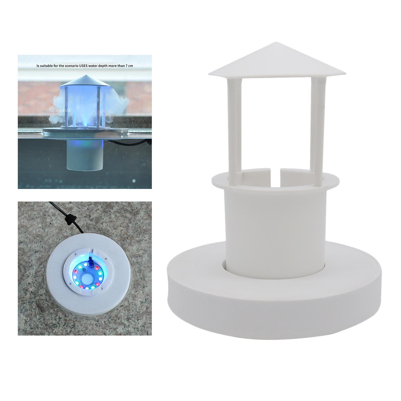 Aquarium Fish Small - Kleine LED-licht ultrasone drijvende mistmaker Aquarium
