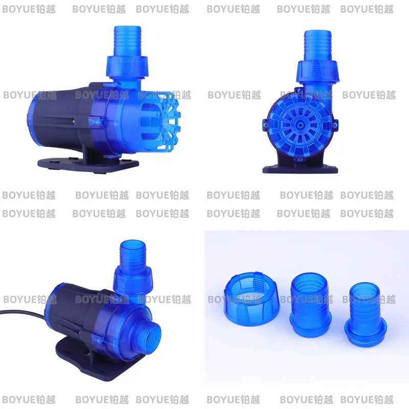 Powerhead Circulation Pump - Blauwe aquariumwaterpomp voor visbakken, stille onderwaterfilter,
