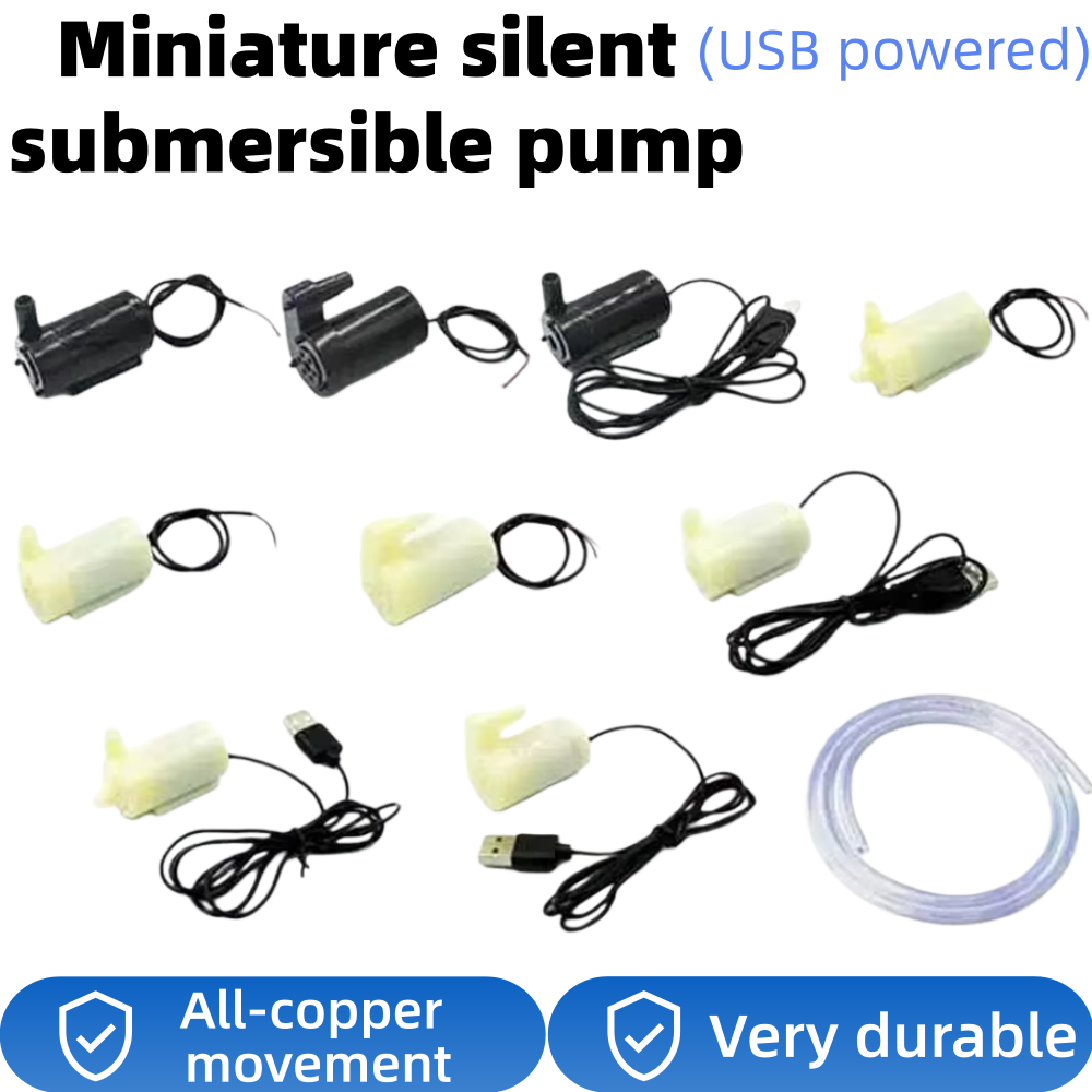Aquarium Fish Delivery - 10-1PCS, DC 5V 3V Micro Dompelpomp
