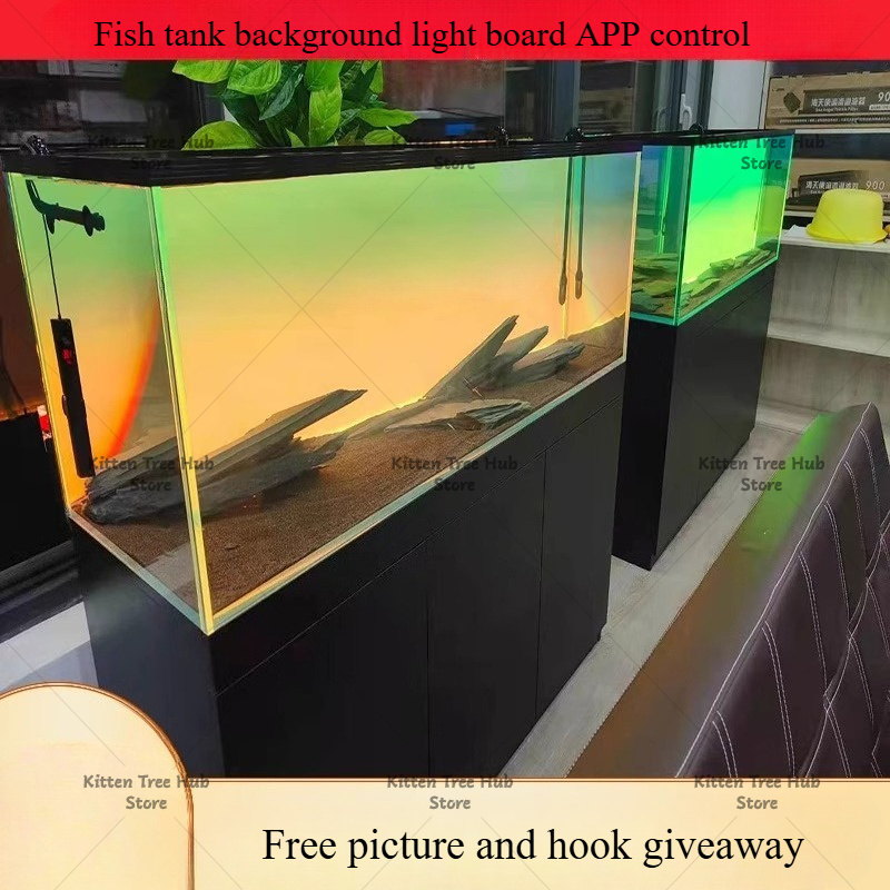 Aquarium Achterwand LED Aquari - Aquarium Fish Rainbow recensie en prijs