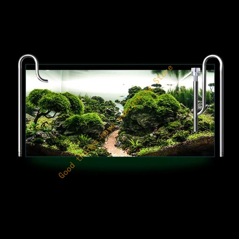 2 stks Rvs Lelie Pijp Metalen  - Aquarium Fish In Online recensie en prijs