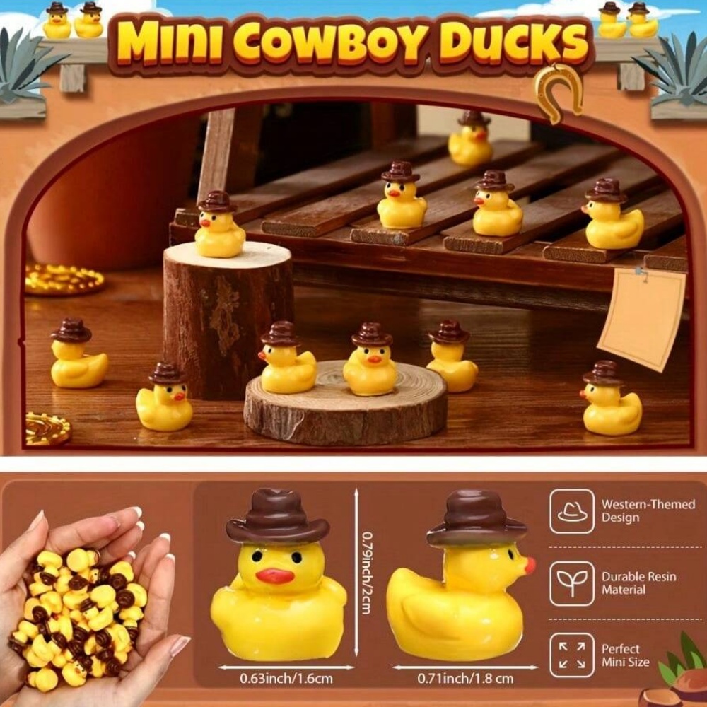 50 stuks mini hars cowboy eend - Aquarium Fish Small recensie en prijs