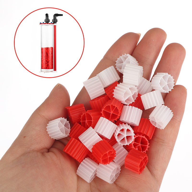 1 Zak Wit Rood K1 Filtermedium - Aquarium Fish Ball recensie en prijs