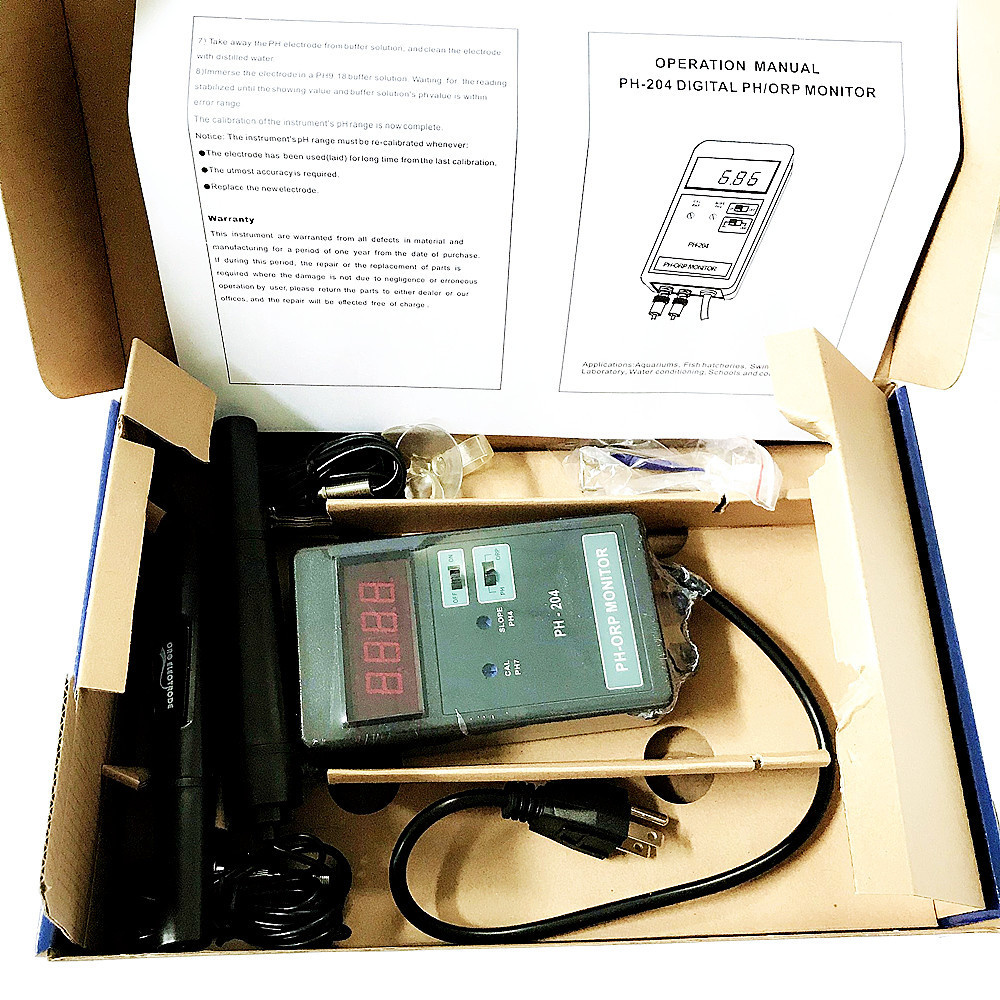PH-204 Digitale PH/ORP-meter m - Aquarium Fish In Online recensie en prijs