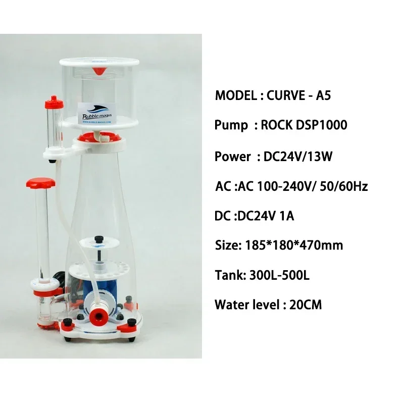 Bubble Magus Curve 5/7/9 A5/A8 - Protein Skimmer Reef recensie en prijs