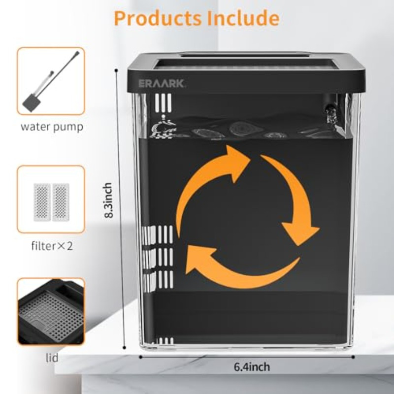 Bureau-/thuisaquarium met filt - Aquarium Fish Keeping recensie en prijs