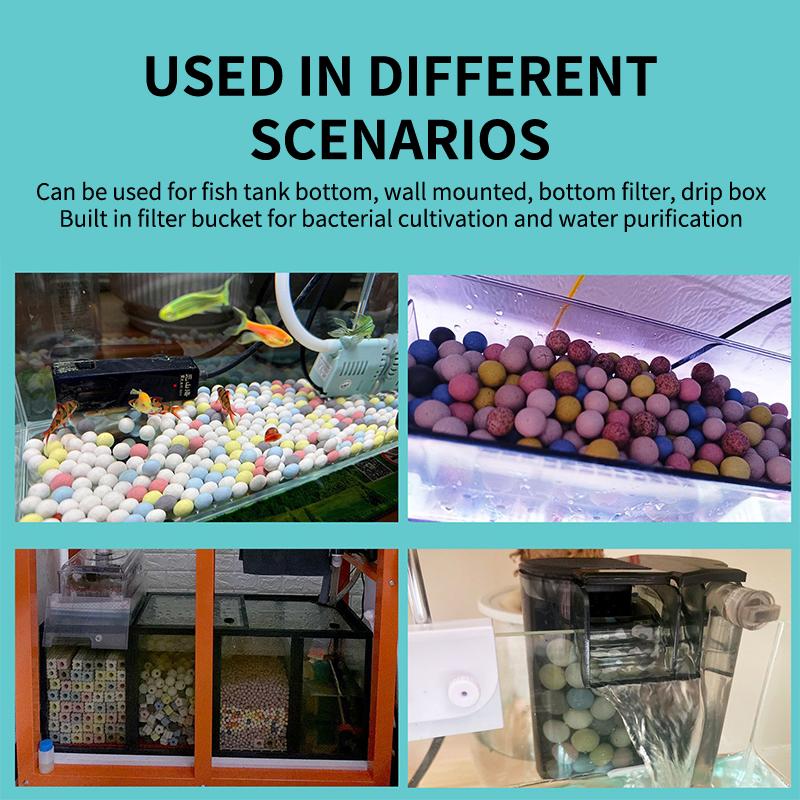 100-500g Aquariumfilterballen  - Aquarium Fish Keeping recensie en prijs