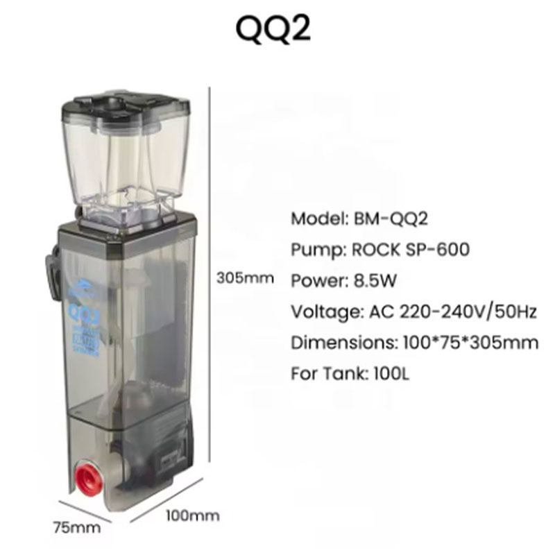 Bubble Magus BM QQ2 Interne Ei - Protein Skimmer Reef recensie en prijs
