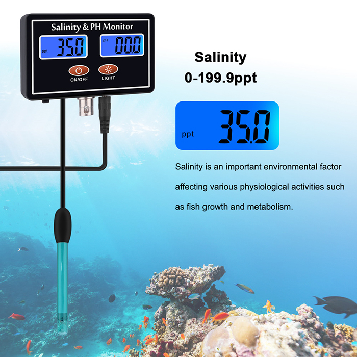 Online PH- & Salinitetsmeter 2 - Aquarium Fish In Online recensie en prijs