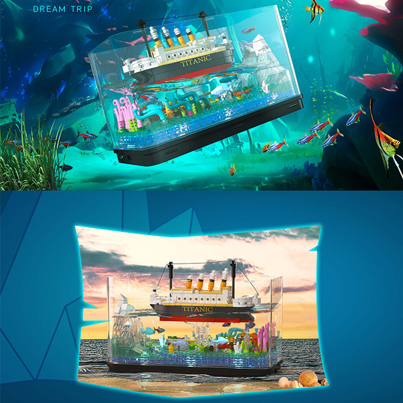 Moc Titanic Cruise Line Pirate - Aquarium Fish Keeping recensie en prijs