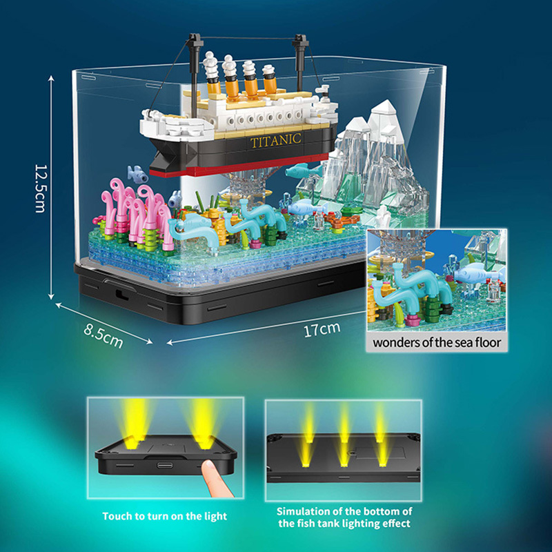 Moc Titanic Cruise Line Pirate - Aquarium Fish Keeping recensie en prijs