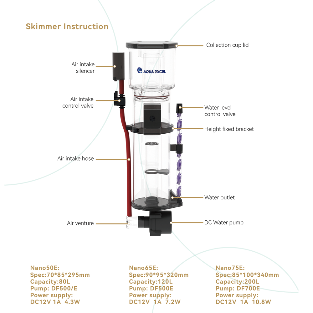 Eiwitafschuimer Anti-overloop  - Protein Skimmer Reef recensie en prijs