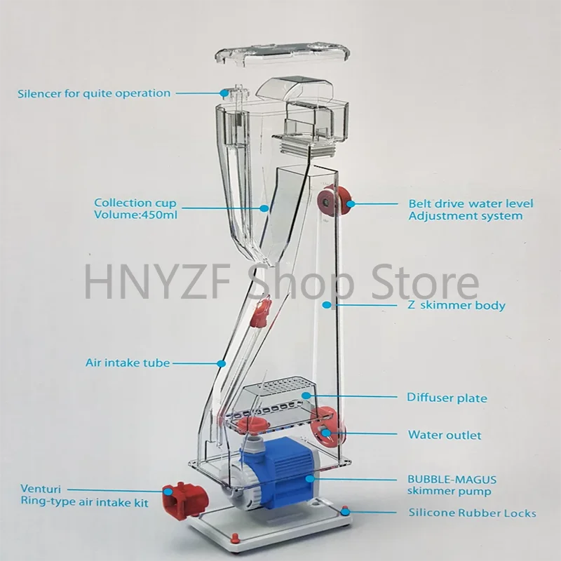 Bubble Magus Z5 Z6 Z7 Z8 Inter - Protein Skimmer Reef recensie en prijs