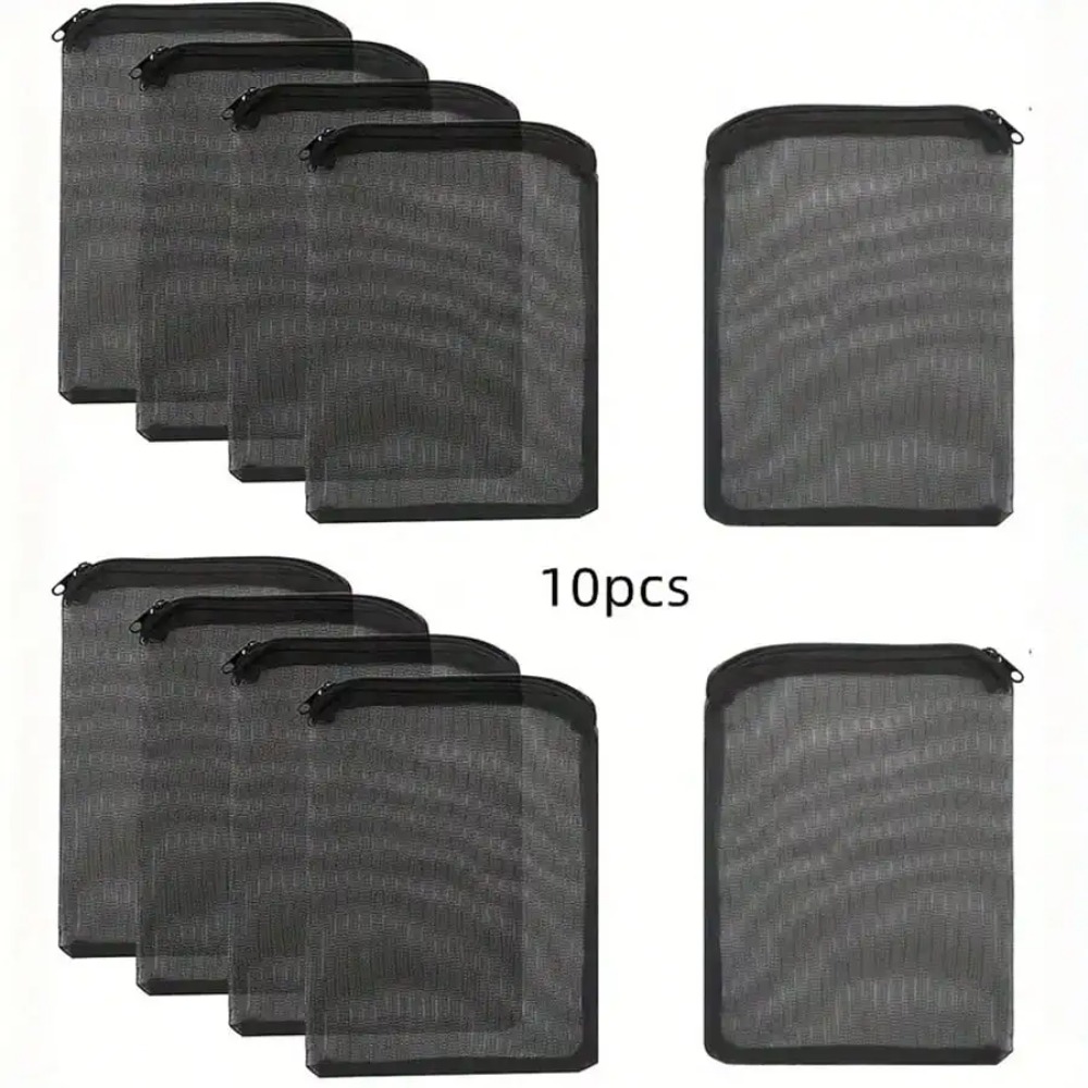 10 stuks zwarte mesh-filterzak - Aquarium Fish Keeping recensie en prijs