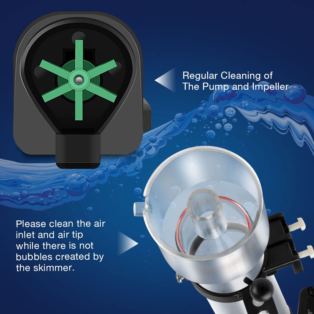 Verstelbare waterstroom, hange - Protein Skimmer Reef recensie en prijs
