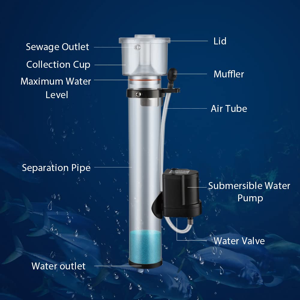 Verstelbare waterstroom, hange - Protein Skimmer Reef recensie en prijs